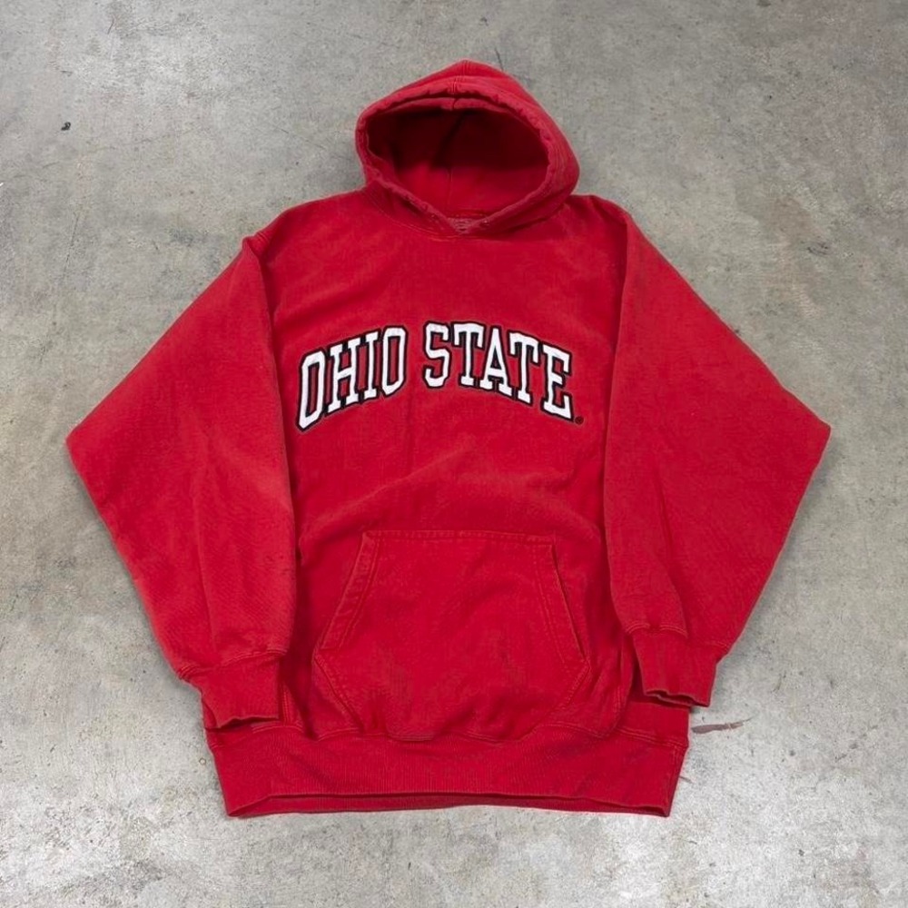 90s‎ ohio state spellout hoodie